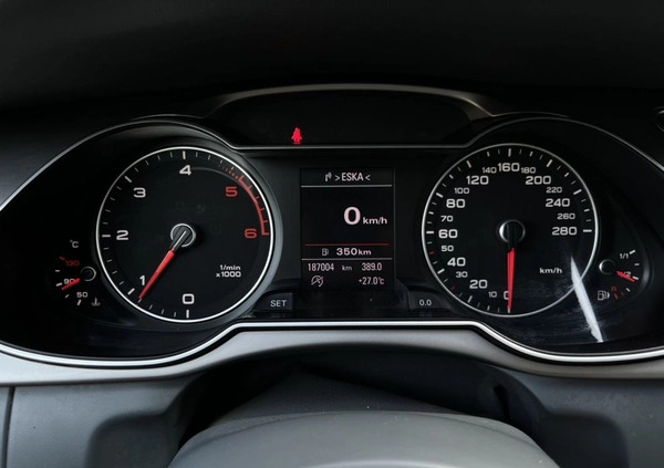 Audi A4 cena 45000 przebieg: 187000, rok produkcji 2012 z Płock małe 379